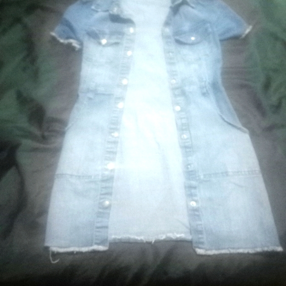 Denim Dress!! Jolie & Joy Jeans made in Bangladesh! - Picture 2 of 3